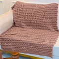 Manta de Tricot Sofá Poltrona 150x100cm Aconchego Decorativa Sala