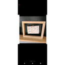 porta retrato estilo varal de pinus com prendedor para fotografias polaroid