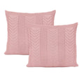 Kit 2 Capas De Almofadas Tricot Decorativa Sofá Cama Links