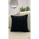 Capa De Almofada Tricot 45x45 Decorativa Sofa Trico Madrid