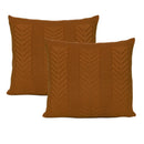 Kit 2 Capas De Almofadas Tricot Decorativa Sofá Cama Links