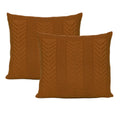 Kit 2 Capas De Almofadas Tricot Decorativa Sofá Cama Links