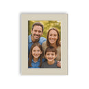 Kit Com 4 Porta Retrato 15x21cm Branco Com Vidro.