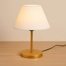 Abajur Luminária de Mesa Cúpula Injetada  Escritório Quarto Recepção Decoração Sala Moderno