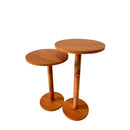 Mesa Redonda Linda 45 Cm / 55 Cm Monopé Retrô Canto De Sala Porta Quadros e Objetos