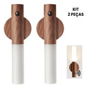 Lâmpada De Cabeceira Recarregável Magnetica 360 Para Parede Do Quarto Corredor E Varanda USB LED