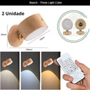 Lâmpada De Cabeceira Recarregável Magnetica 360 Para Parede Do Quarto Corredor E Varanda USB LED