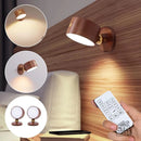 Lâmpada De Cabeceira Recarregável Magnetica 360 Para Parede Do Quarto Corredor E Varanda USB LED