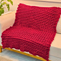 Manta de Tricot Sofá Poltrona 150x100cm Aconchego Decorativa Sala