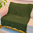 Manta de Tricot Sofá Poltrona 150x100cm Aconchego Decorativa Sala