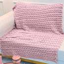 Manta de Tricot Sofá Poltrona 150x100cm Aconchego Decorativa Sala