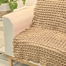 Manta de Tricot Sofá Poltrona 150x100cm Aconchego Decorativa Sala