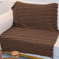 Manta de Tricot Sofá Poltrona 150x100cm Aconchego Decorativa Sala