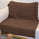 Manta de Tricot Sofá Poltrona 150x100cm Aconchego Decorativa Sala