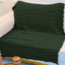 Manta de Tricot Sofá Poltrona 150x100cm Aconchego Decorativa Sala