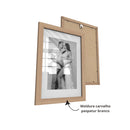 Porta Retrato Parede 15x21 Paspatur Moldura 24x31 Vidro Quadros Decorativos Quarto Decoração Escolha Cor Quantidade