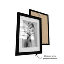 Porta Retrato Parede 15x21 Paspatur Moldura 24x31 Vidro Quadros Decorativos Quarto Decoração Escolha Cor Quantidade